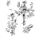 Bosch 1613EVS 2hp plunge router diagram