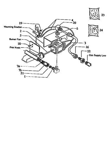 Pilot kit nat. gas