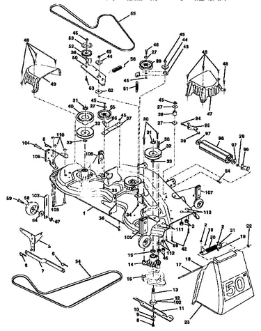 Mower deck