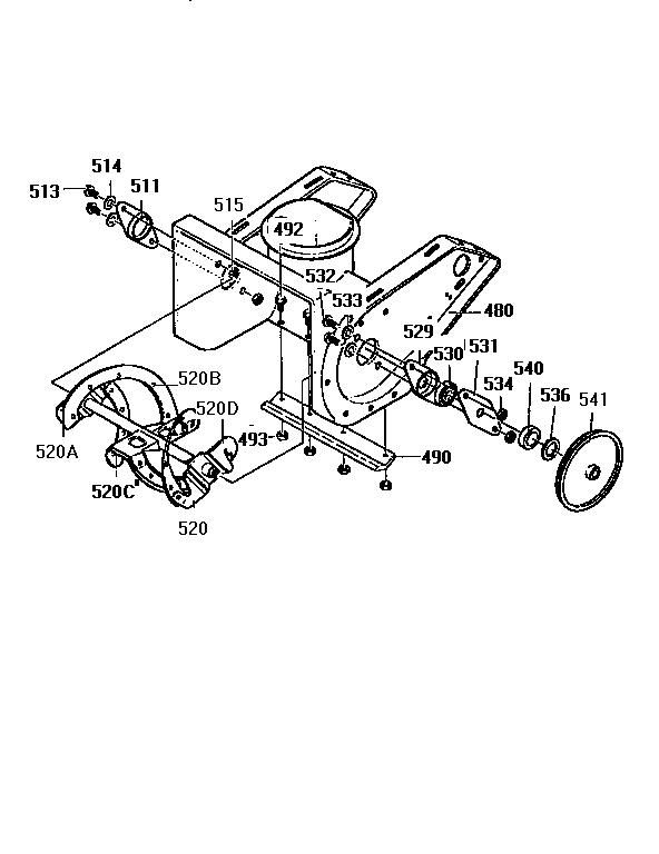AUGER AND HOUSING ASSEMBLY