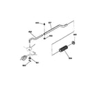 Dynamark G2150010 chute rod assembly diagram