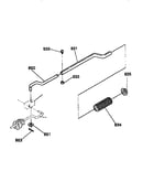 Chute rod assembly