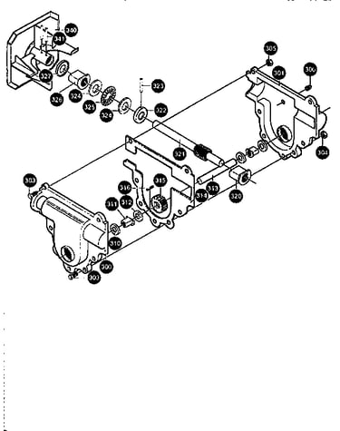 Gear case assembly