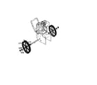 Dynamark G2254010 wheels assembly diagram