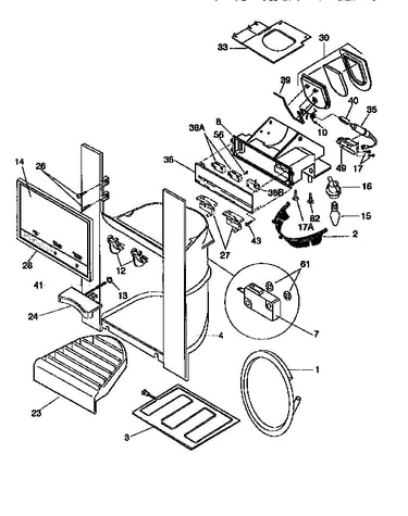 Ice and water dispenser