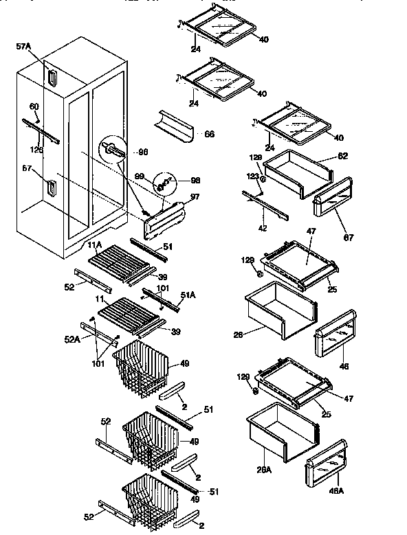 SHELVES