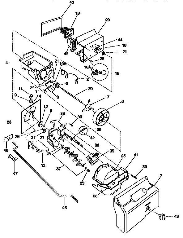 Container/drive