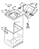 Top and cabinet