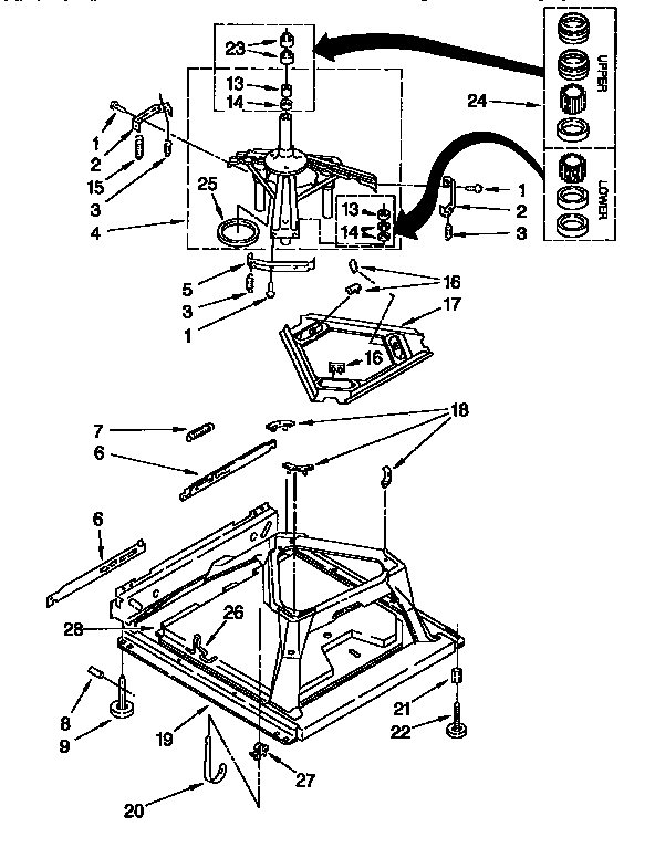 Machine base