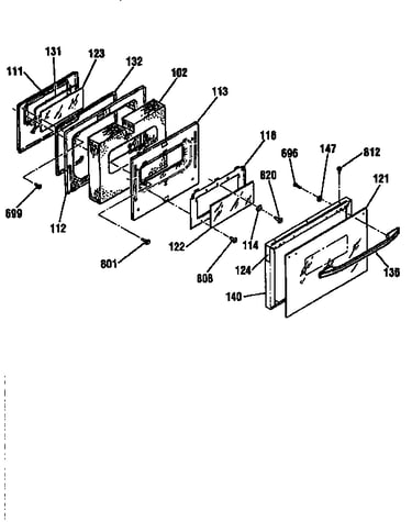 Door section