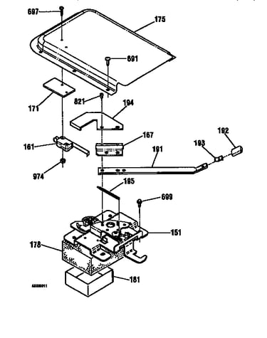 Door lock section