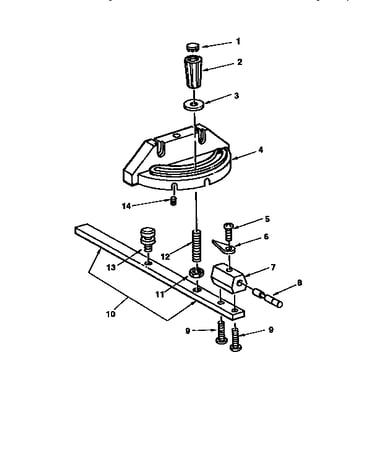 Miter gauge assembly
