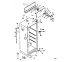 Kenmore 2539333081 cabinet parts diagram