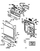 Escutcheon & door assembly