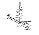 GE GSC1200T02AD motor pump mechanism diagram