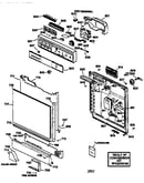 Escutcheon & door assembly