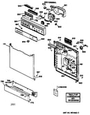 Escutcheon & door assembly