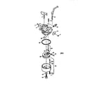 Tecumseh HSK850-8303B carburetor 632642 (71/143) diagram