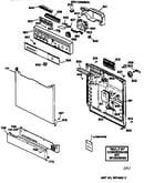 Escutcheon & door assembly