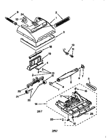 Nozzle and motor