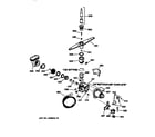 GE GSD680X-68WW motor-pump mechanism diagram