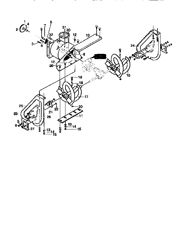 Auger housing