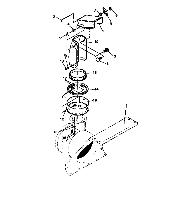Discharge chute