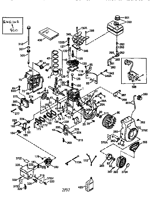 Engine 71-143 hssk50-67375r