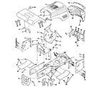 Craftsman 917259341 chassis and enclosures diagram