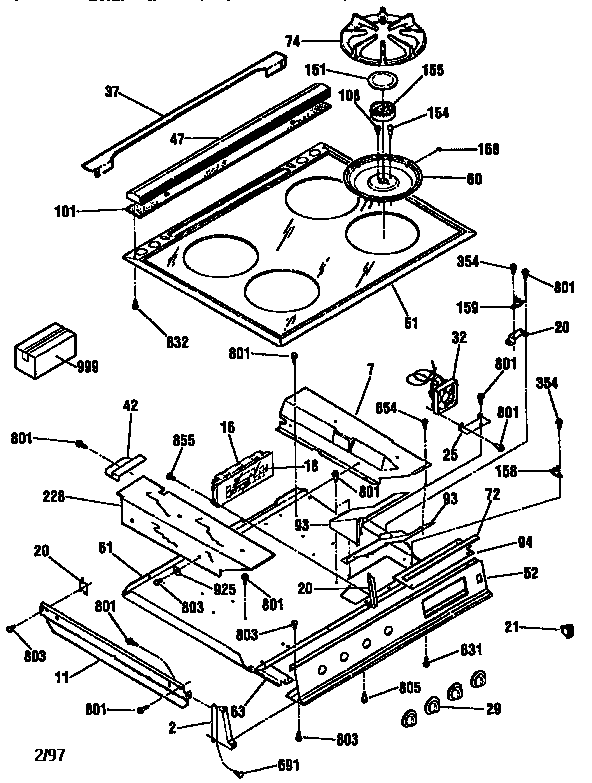 Main top section