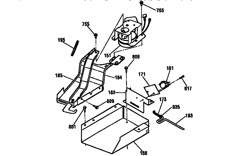 Door lock section