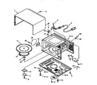 Kenmore 56566301691 cabinet diagram