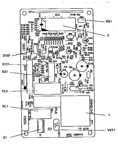 Power and control circuit board