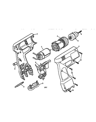 Cordless drill kit