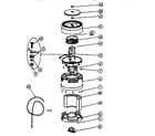 Kenmore 43783133 functional replacement parts diagram