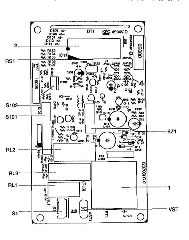 Power and control circuit board