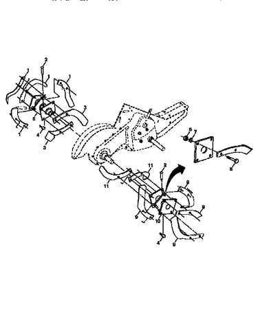 Tine assembly