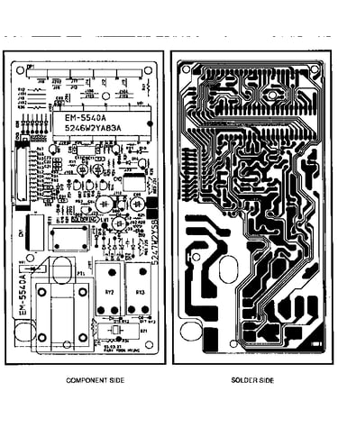 Power and control circuit board