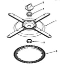 Lower washarm and strainer