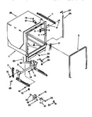 Tub and frame