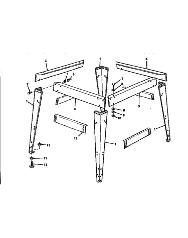 Figure 6 leg set