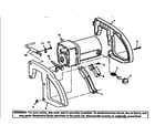 Craftsman 113235140 figure 2 arm and motor assembly diagram