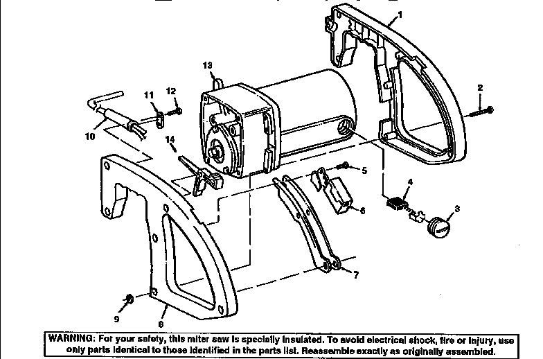 Figure 2 arm and motor assembly
