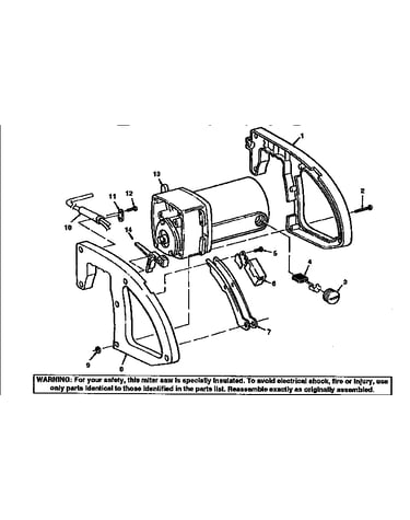 Figure 2 arm and motor assembly