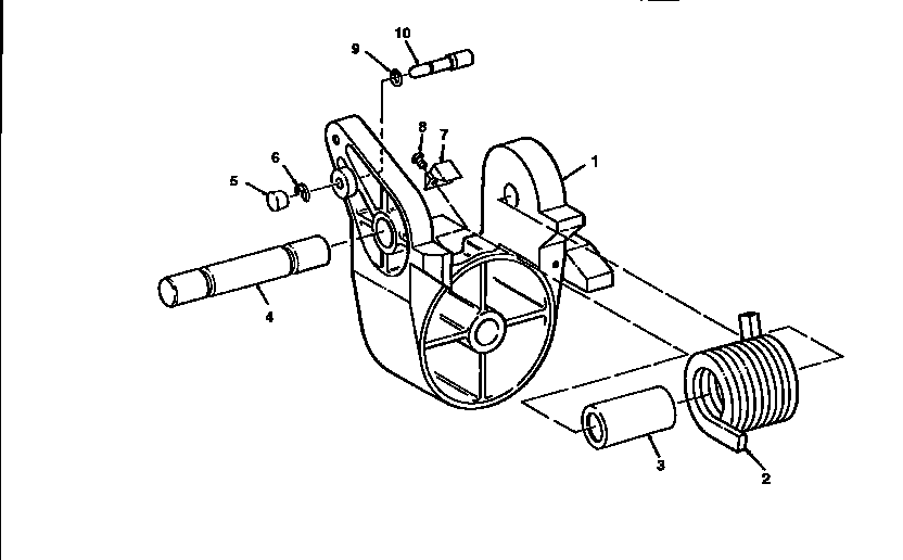Figure 3 pivot assembly