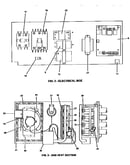 Electrical/gas heat section