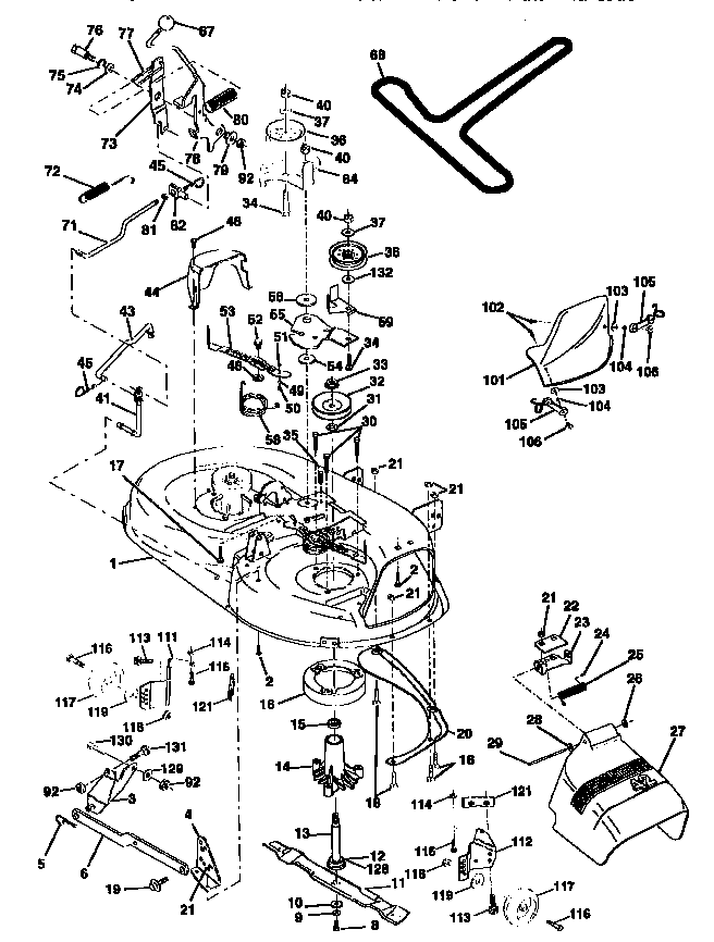 MOWER DECK