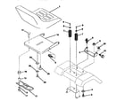 Craftsman 917259020 seat assembly diagram