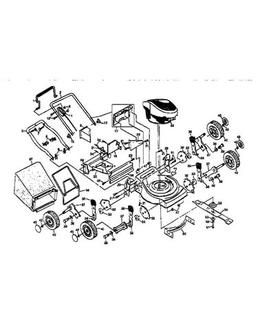 Rotary lawn mower