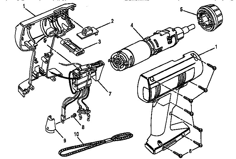 Motor housing assembly